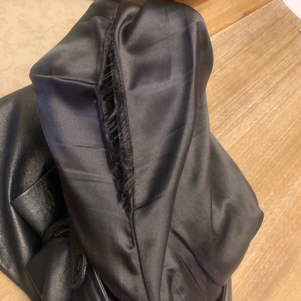 Wilson Black genuine, leather women’s pants - Picture 14 of 16